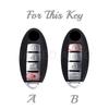 Anti-Scratch TPU Car Key Case For Nissan Sentra Leaf Rogue Sunny Versa Patrol X-Trail Qashqai GT-R Kicks Key Cover for Infiniti