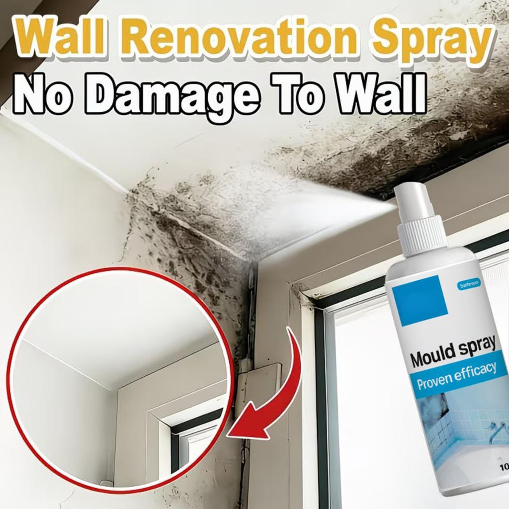 Mould Spray 100ml for Wall and Bathroom Surface Treatment Effective Daily Care and Maintenance Solution Suitable for Various Indoor Surfaces