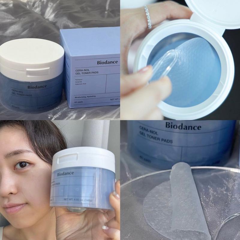 Cera-nol Moisturizing Toner Pads - Cross-border Biodance Gel