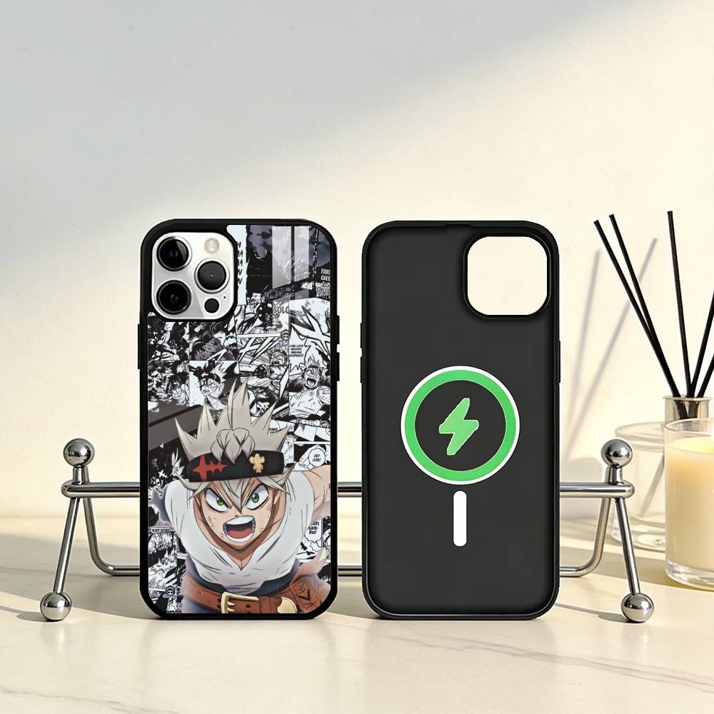 A-Asta BCA Phone Case For iPhone17,16,15,14,13,12,11 Plus,Pro Max Magnetic For Magsafe Wireless Charging
