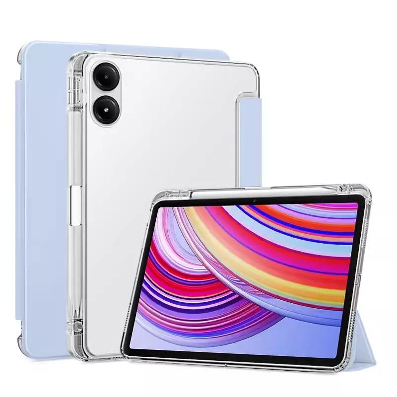 NOUVEAU Étui pour Redmi Pad Pro 12,1 pouces Magnétique Intelligent avec Support Stylet Housse Pour Redmi Pad Pro Poco Pad 12,1 Étui Tablette Redmi Pad Pro 12.1