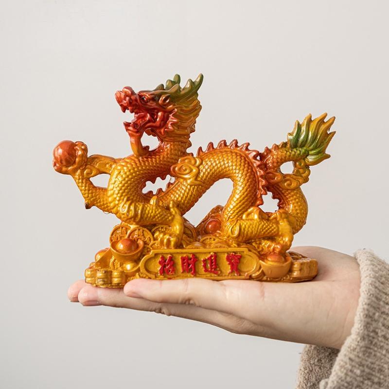 Tea Pet Ornament Golden Dragon Play Beads Attract Wealth Xianglong Tea Table Tea Tray Tea Table Tea Set Can Raise Tea To Play
