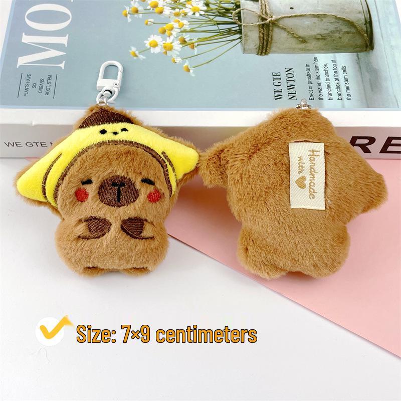 Capybara Charm Pendant: Cute Sanrio Headgear & Children's Accessories