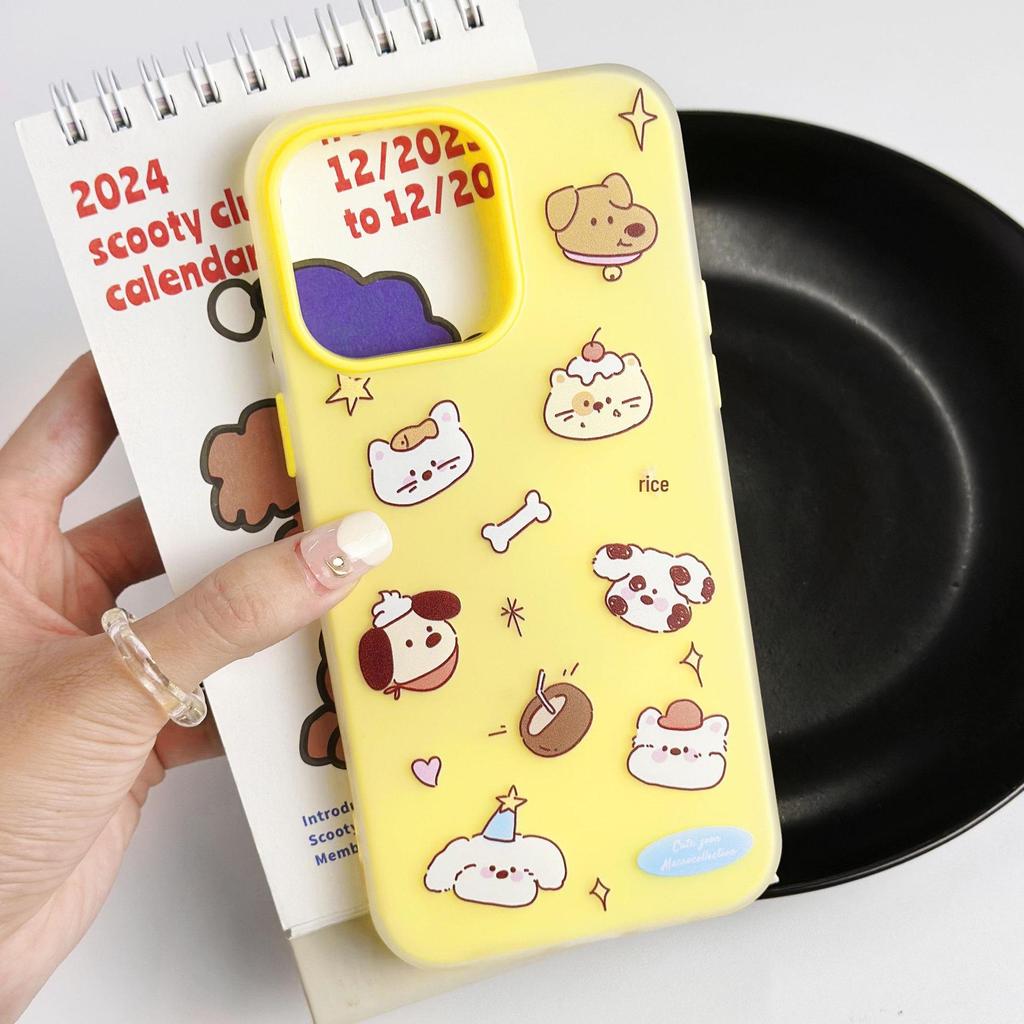 Zhitai Jelly Skin Case for iPhone 14 Pro Max, iPhone 15 Pro, and Apple 16 - Cartoon Design for 11th and 12th Gen Models
