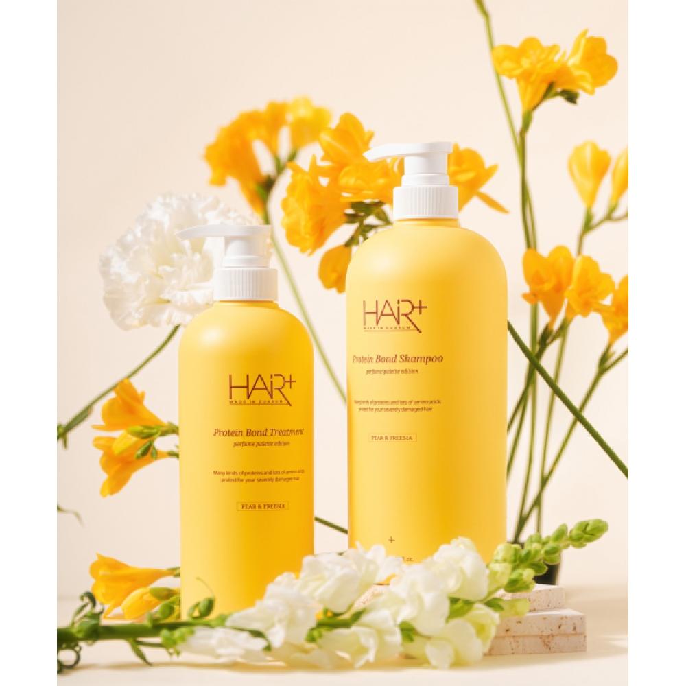 Hairplus Protein Bond Fair Freesia Perfume Shampoo 1000ml+treatment 700ml NONE
