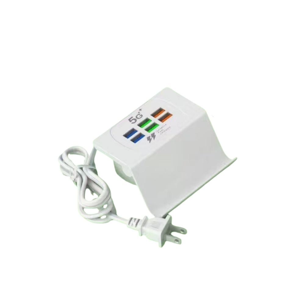 New 3.1A 6USB Multi-Port-Function Desktop Stand Mobile Phone Charger Fast Charging Socket Charging US/EU/UK Plug