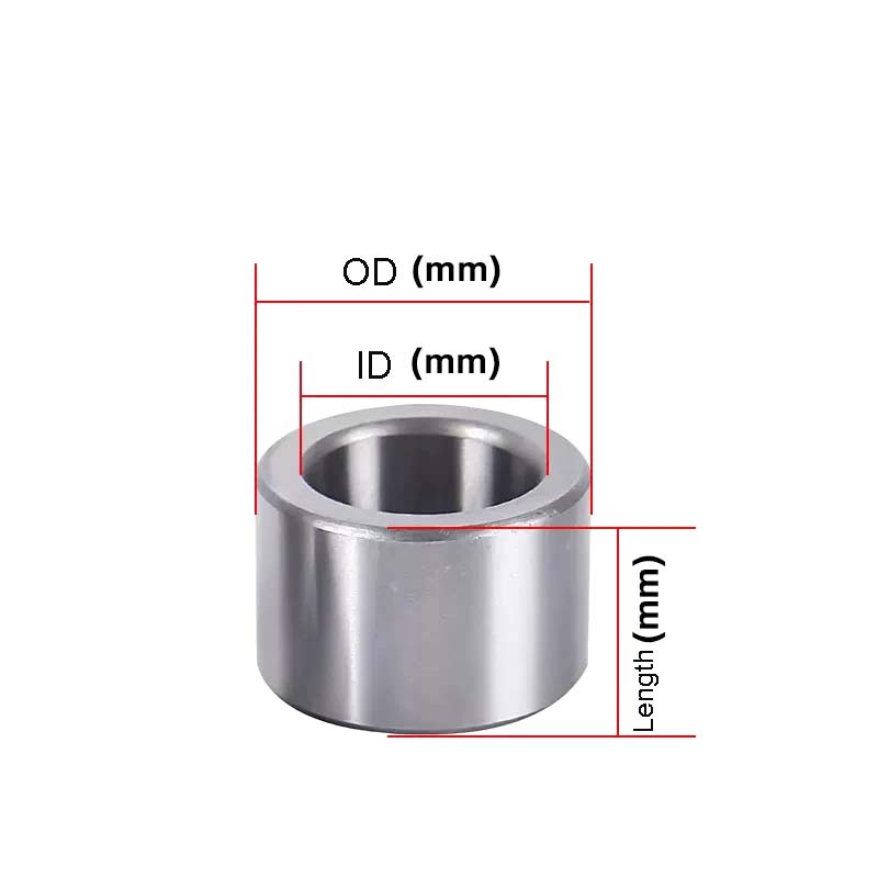 1Pcs Inner Diameter 38/40/42/45/50mm Bearing Steel Axle Sleeve Bearing Wear Resistant Inner Ring Bush