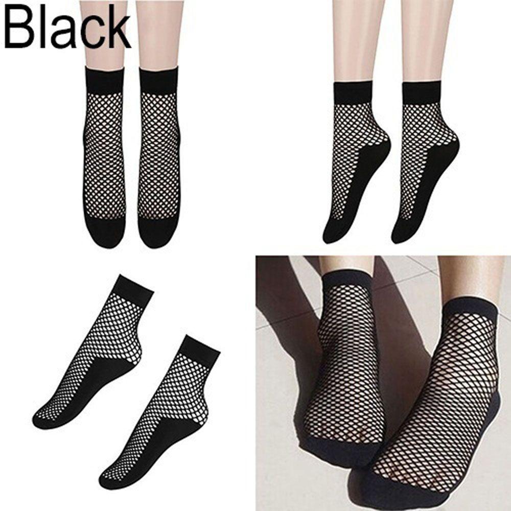 Punk Lady Women Lace Breathable Fashion Short Socks Ankle Socks Mesh Net Socks Fishnet Socks
