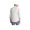 Polo Ralph Lauren Pony Besticktes Kariertes Einreihiges Langarmhemd Herrenhemden Hellgrau 710823145-002
