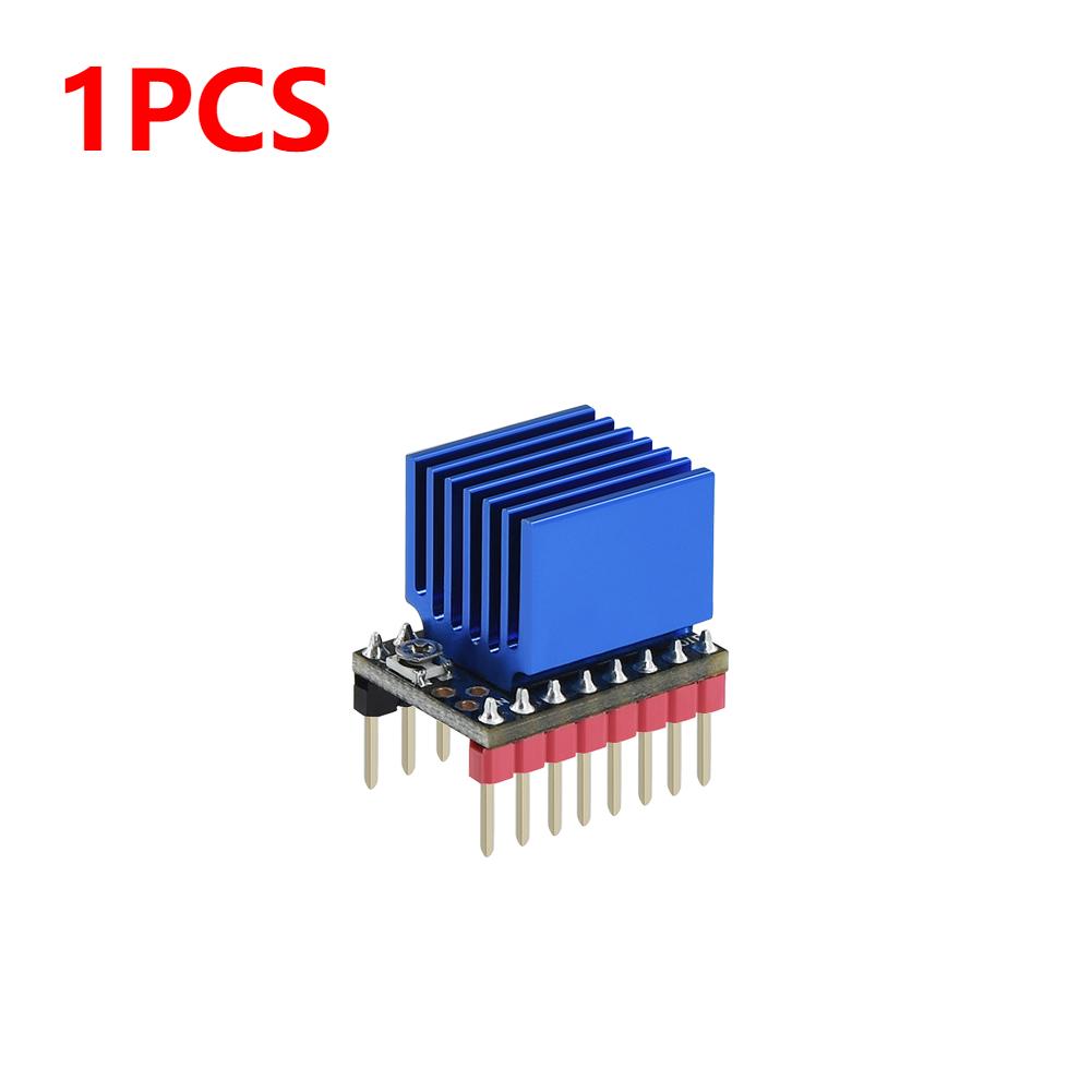 

5-1 шт. Драйвер шагового двигателя TMC2209 V2.0 2,5 А Снижение шума 3D-принтеры Поддержка режимов Step/Dir и UART Материнская плата 3D-принтеров