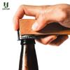Creative Beer Bottle Opener Solid Wood Nail Magnetic Cap Opener Ergonomic Handle Wine Opener For Kitchen Accessories