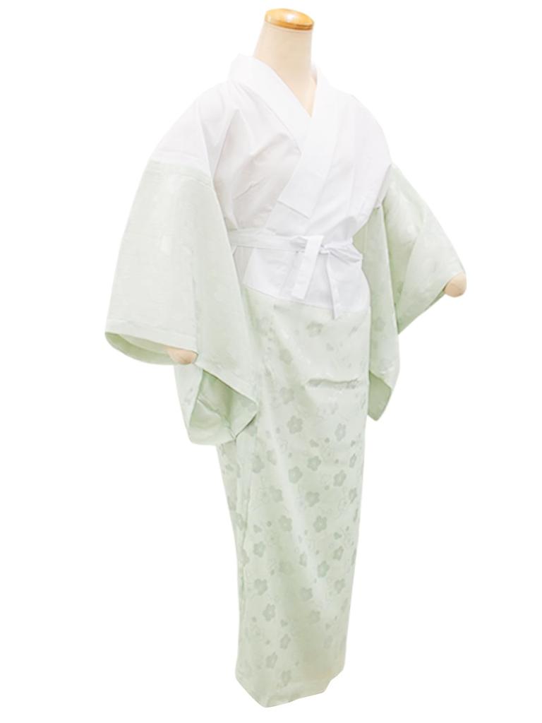 [SAKIKU-EN] Women's Washable Nagajuban (Undergarment for Kimono) - Designed by Kimono Professionals - Crepe Fabric, Assorted Weave Pattern, Includes