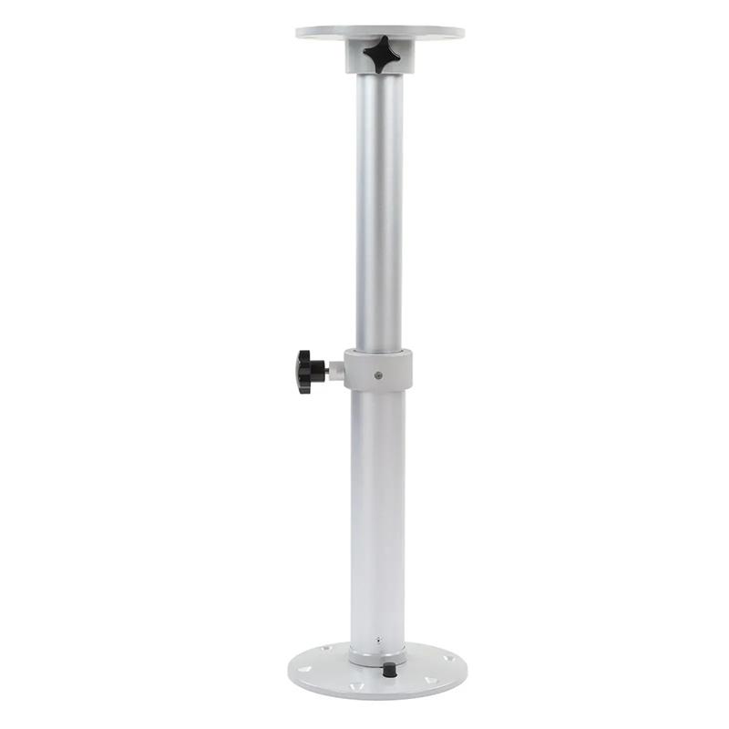 Noga Stołu do Kampera Stojak Stołu Noga Podstawy Stołu 460 do 700 mm Regulowana Obrotowa o 360° do Kampera Łodzi Jachtu Domu