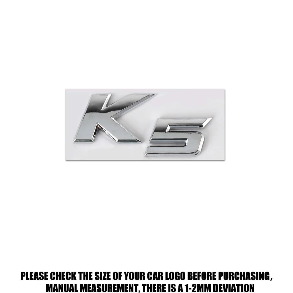 FAIG8 3D ABS K3 K4 K5 KX5 Letter Badge Car Tail Emblem Decal Rear Trunk Decor Sticker For KIA Ceed Soul Sorento Rio Sportage Picanto