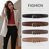 Women'S Belt Women'S Fine Needle Buckle Belt Women'S Pure Cowhide Simple With Denim Suit Skirt Belt