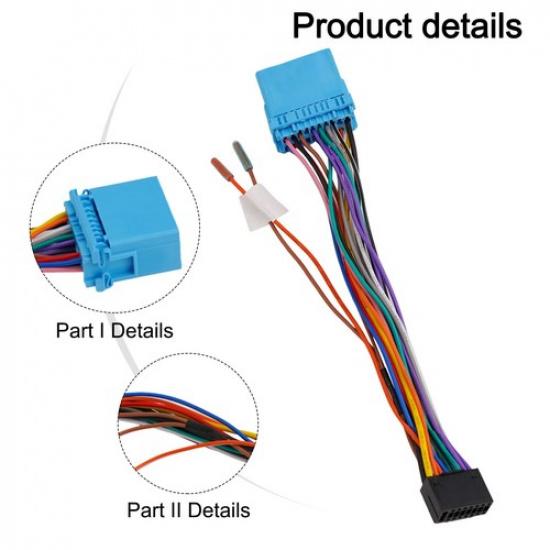 Car Power Connector Adapter with 16Pin for Buick For Chevrolet Wiring Harness