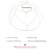 Women Sexy Necklace Fashion Body Chain Shoulder Jewelry Bra Cross Body Chain Jewellery
