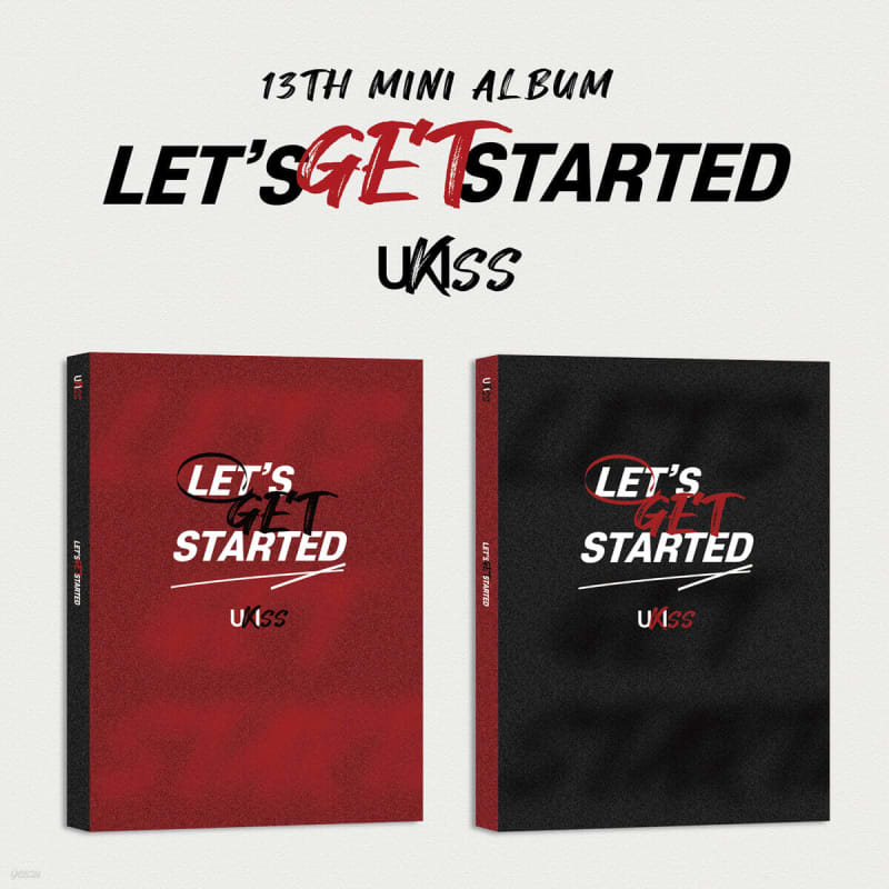 

UKISS - 13th Mini Album [LET’S GET STARTED][1 out of 2 randomly sent]