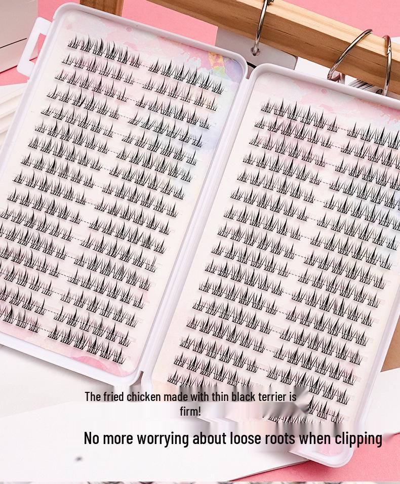 Lazy Trilogy Sunflower False Eyelashes: Pure Wild Fox Series, Little Devil & Small Flame Lower Lashes.