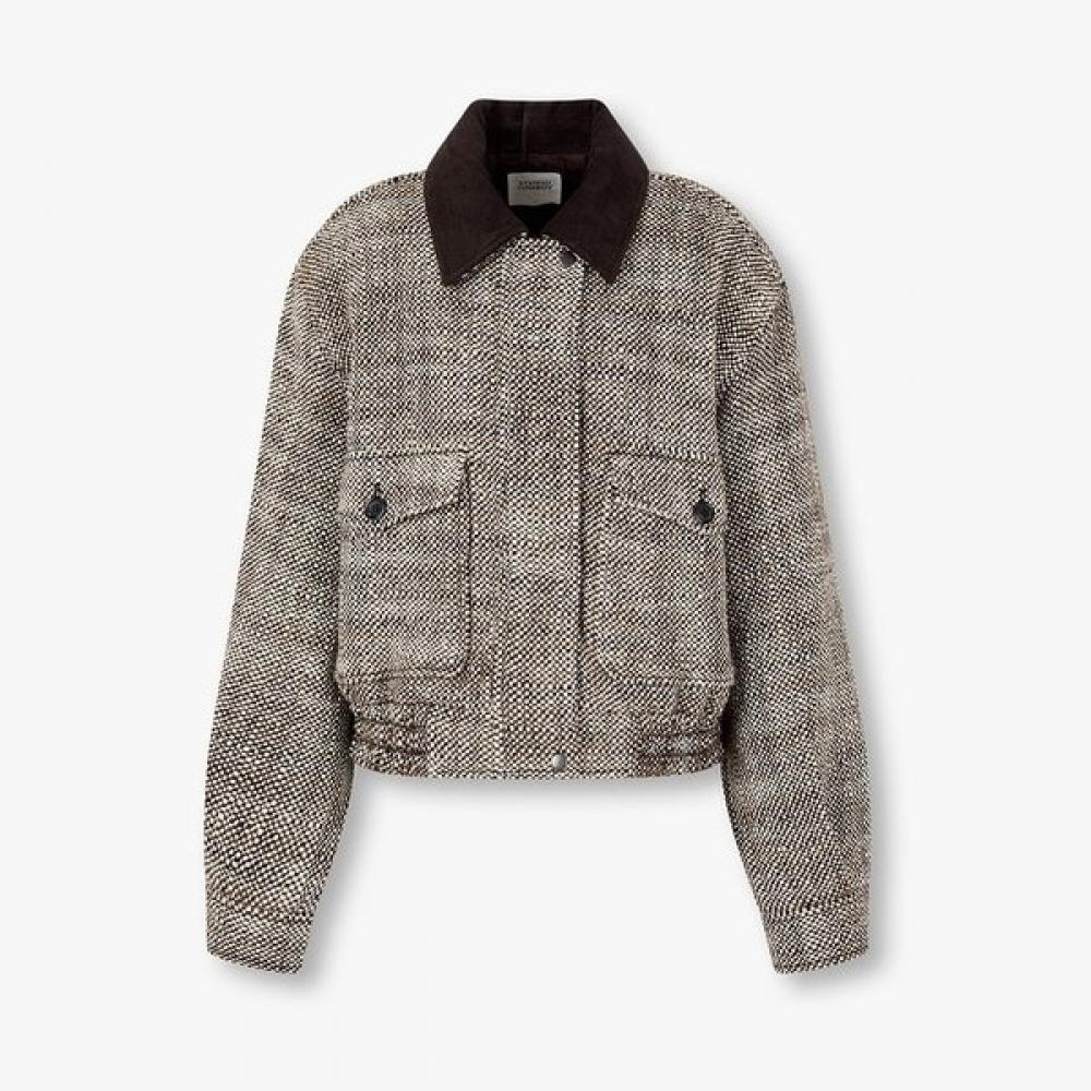 Studio Tomboy Home Spun Quilting Jumper  9105413204ct Braun/OS