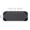 Portable Mini FM Radio Receiver Hifi Sound RGB Bluetooth Speaker with Clock Dual Alarm Clock Support Handsfree Calls