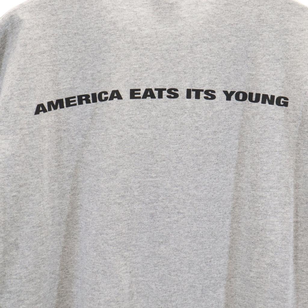 Supreme 21FW Made in USA America Eats Its Young Short sleeve T-shirt M Men's Used