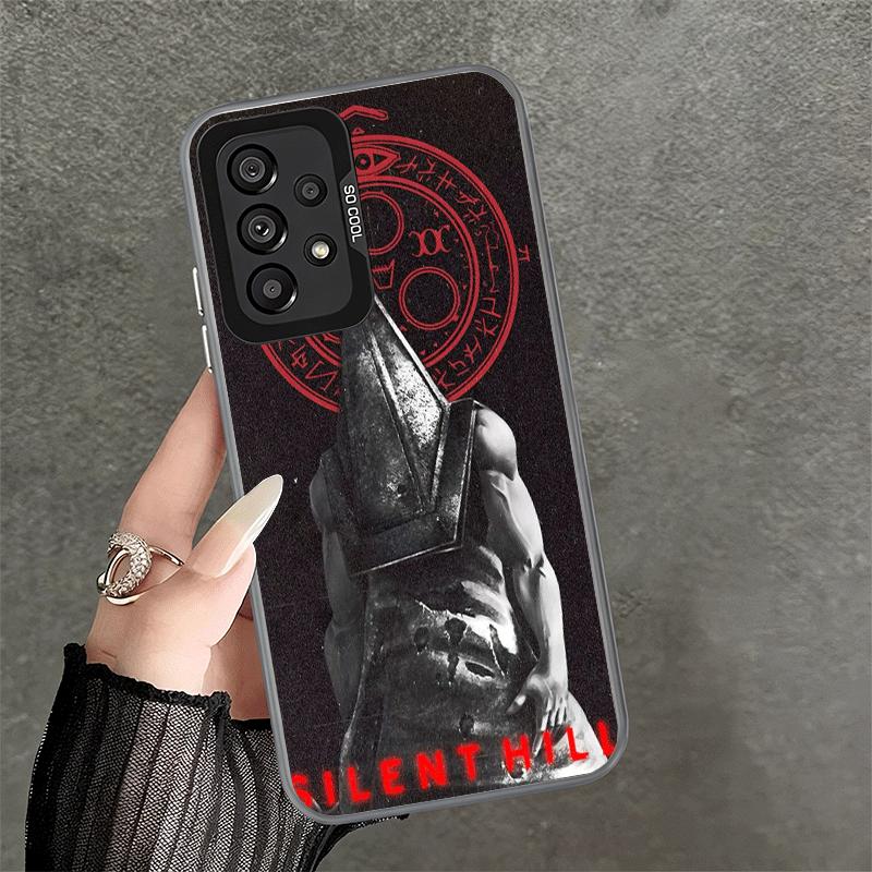 Silent Hill Horror Theme Soft Phone Case for Samsung A17 A16 A15 A14 A13 A57 A56 A55 A54 A53 A37 A36 A35 A34 A33 A26 A25 A24 A23