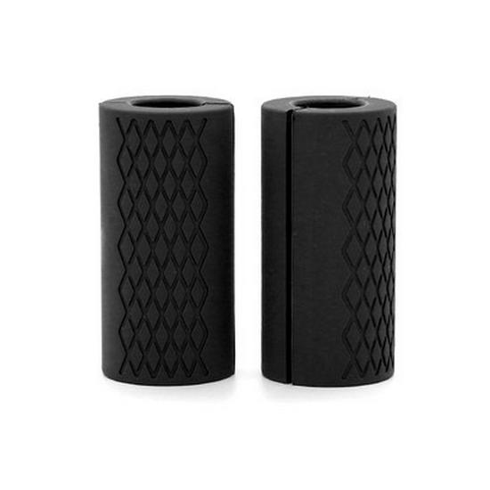 Non-Slip Thickened Silicone Grip Sleeve for Dumbbells, Barbells, and Kettlebells One Size
