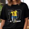 Football Player PNG T-Shirt Design: Neymar Comic Image Shirt Sublimation DTF Transfer (Instant Download)
