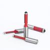1/4 stk 1/2 tommer 12 mm skaft ende Dobbel fløyter Kulelager Flush Router Bit Rett skaft Trim Trefreser for trebearbeiding