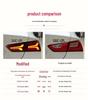16-21 Malibu XL Taillight Airplane Style LED DRL & Sequential Turn Signal
