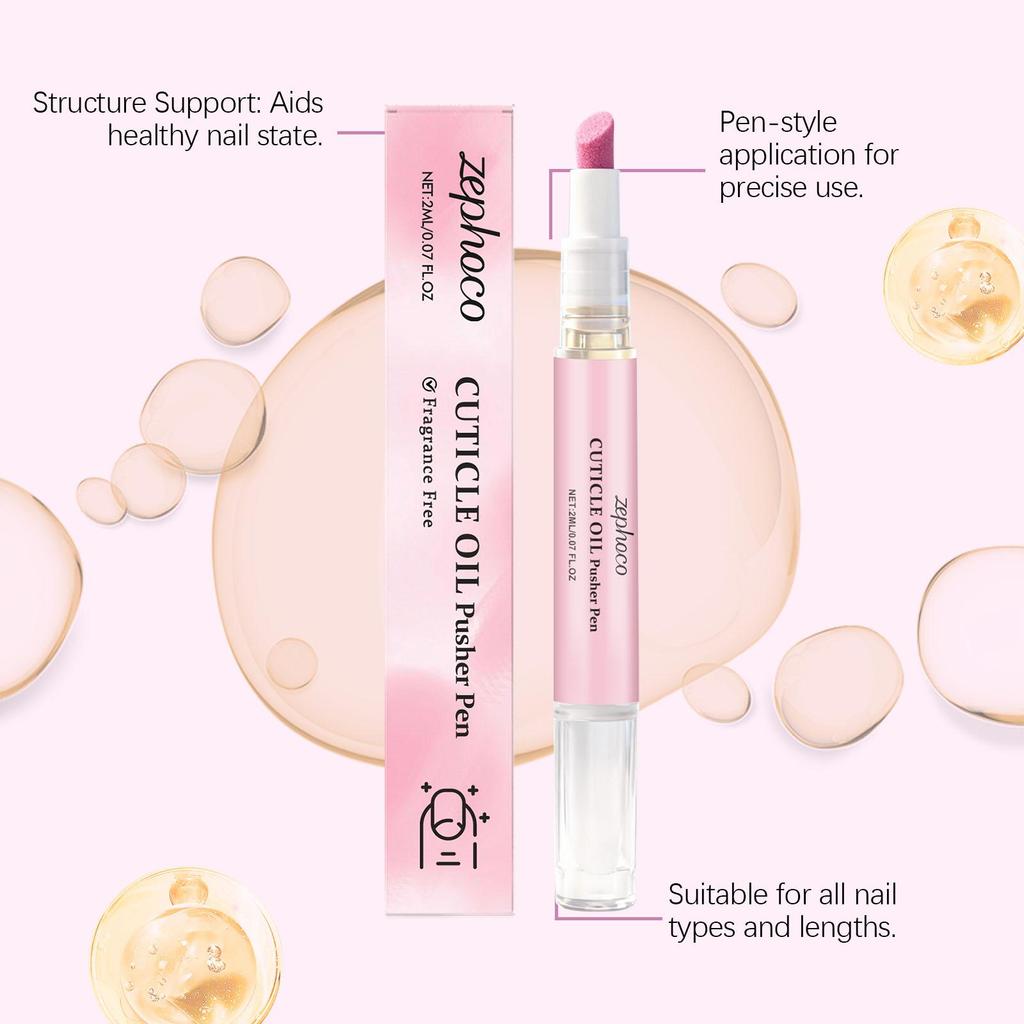 Nail Care Oil Pen - Daily Moisturizing & Nourishing Nail & Cuticle Care Pen, Precise Tip for Easy, Mess-Free Application