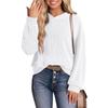 Women's Fashion Loose Twisted Hoodie With Pockets Long Sleeves Solid Color Top