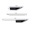 Car Metal Emblem Badge Side Fender Doors Blade Car Sticker for Mercedes Benz AMG W206 W220 W212 W201 W210 W108 W168 W222 W177