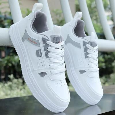 Spring and Autumn Men's Shoes 2024 New Lightweight and Versatile Sports Shoes Soft Soled Non Slip Casual Running Shoes Sneakers