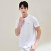 Baoxiniao Men's Cool-Feel Double-Knit Short Sleeve T-Shirt