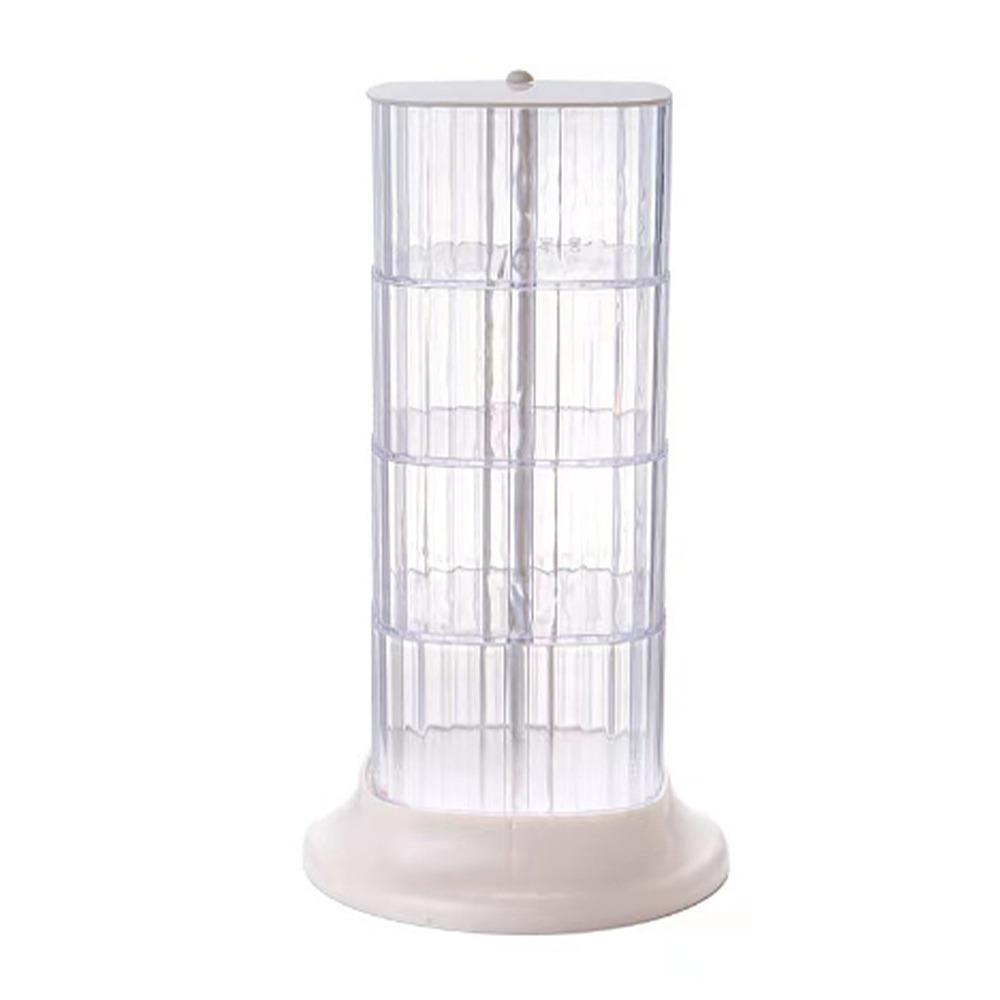 With Lid Rotating Storage Box Space Saving Hair Accessories Organizer Jewelry Organizer Bedrooms