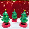 2022 Christmas Cute Car Ornament Solar Dancing Christmas Tree Snowman Santa Claus Elk Automatic Swing Car Interior Decoration