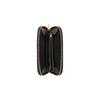 Gucci Blondie Gold Logo Zip Long Leather Wallet Unisex wallet Black 725216-UXX0G-1000