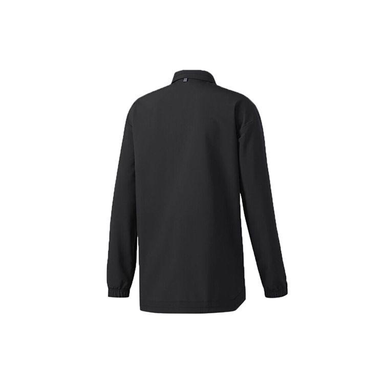 Adidas Originals Trefoil Comfort Button Casual Sports Jacket Men Outerwear Black BS4578