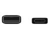 USB-A - USB-C cable 1.5m black