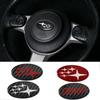 Emblem Decals for Subaru Forester XV Outback Impreza Legacy STI WRX BRZ Tribeca Car Steering Wheel Badge Stickers Accessories Z9