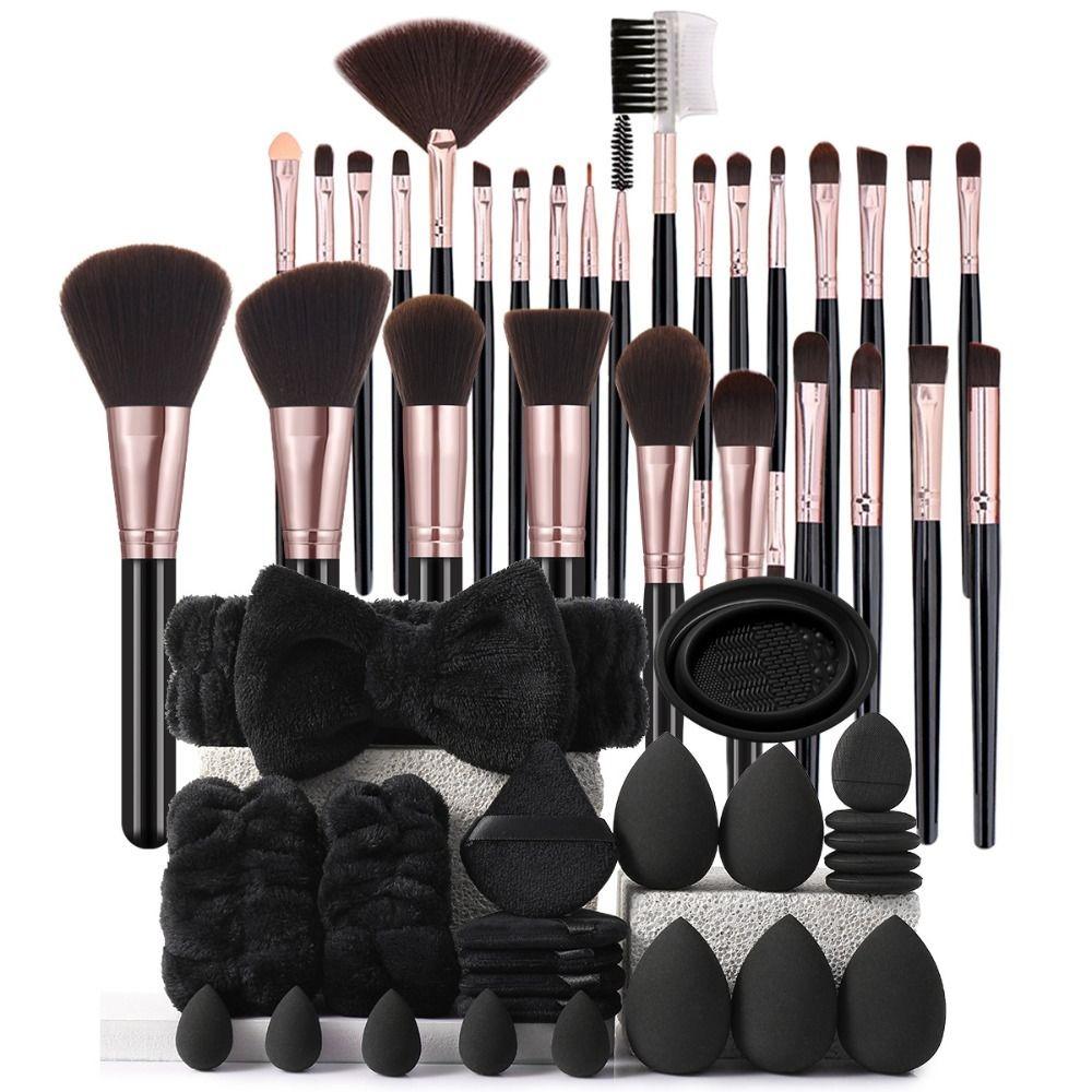 

39Pcs Powder Puff Cosmetic Tool Kit Beauty Tool Makeup Tool Set Makeup Brushes Set Women