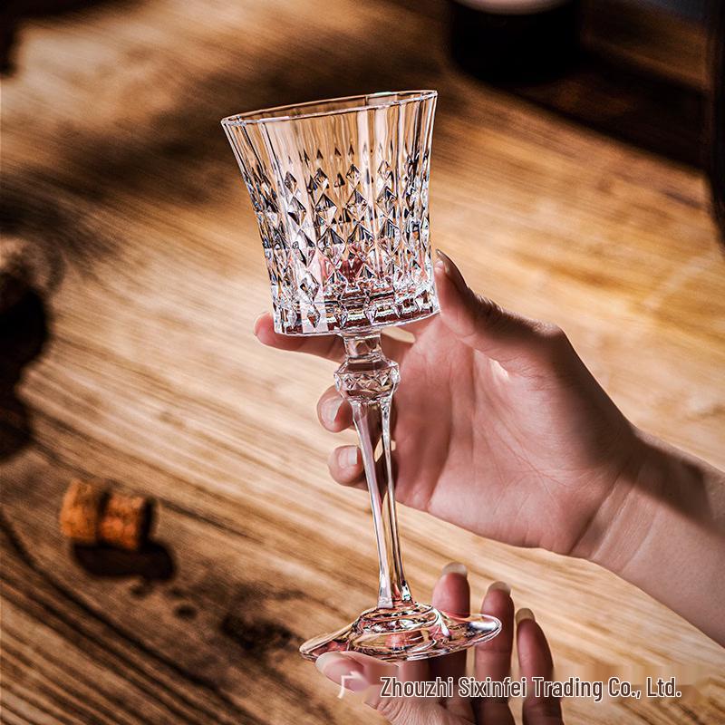 MDNG Diamond Crystal Wine Glass