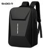 EVA Multifunctional Hard Shell Rechargeable Travel Backpack with Logo