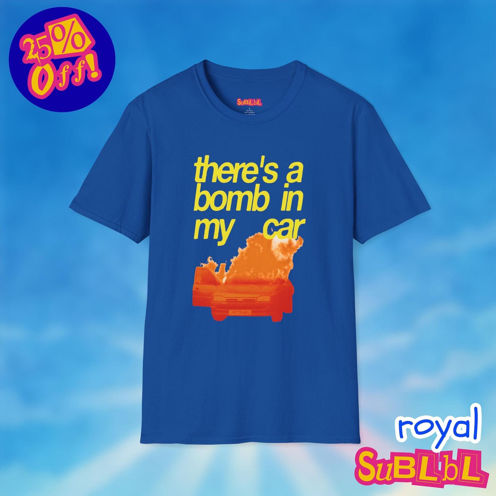 Geese Trinidad T-Shirt, Geese Trinidad Tee, Theres a Bomb in My Car Shirt, Geese Band Graphic T-Shirt, Indie Rock Merch 2XL