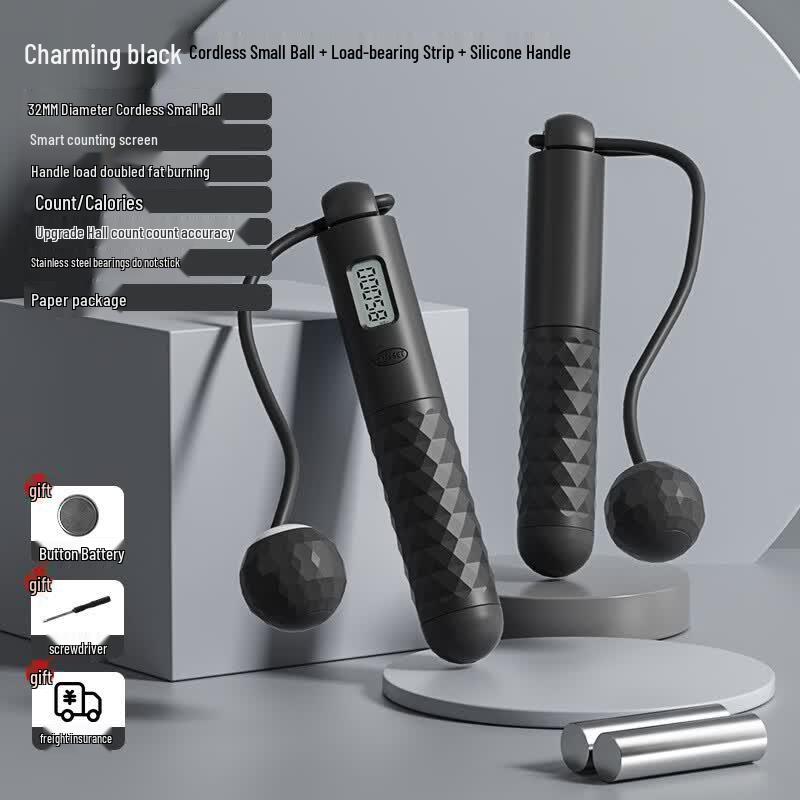 TLXT Cordless Weighted Skipping Rope with Counter