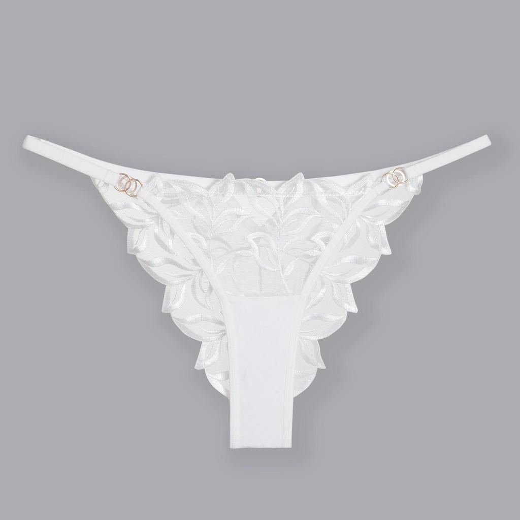Women's Sexy Lace Bra and Panty Set, Embroidered, Anti-Sag, for Big Breasts