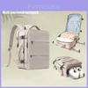 Modern Leisure Travel Backpack With Polyester And Air Cushion Straps For Men And Women