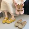 Birkenspring summer slippers female lazy one pedal 2025 new magic casual outer wear bag head half slippers female